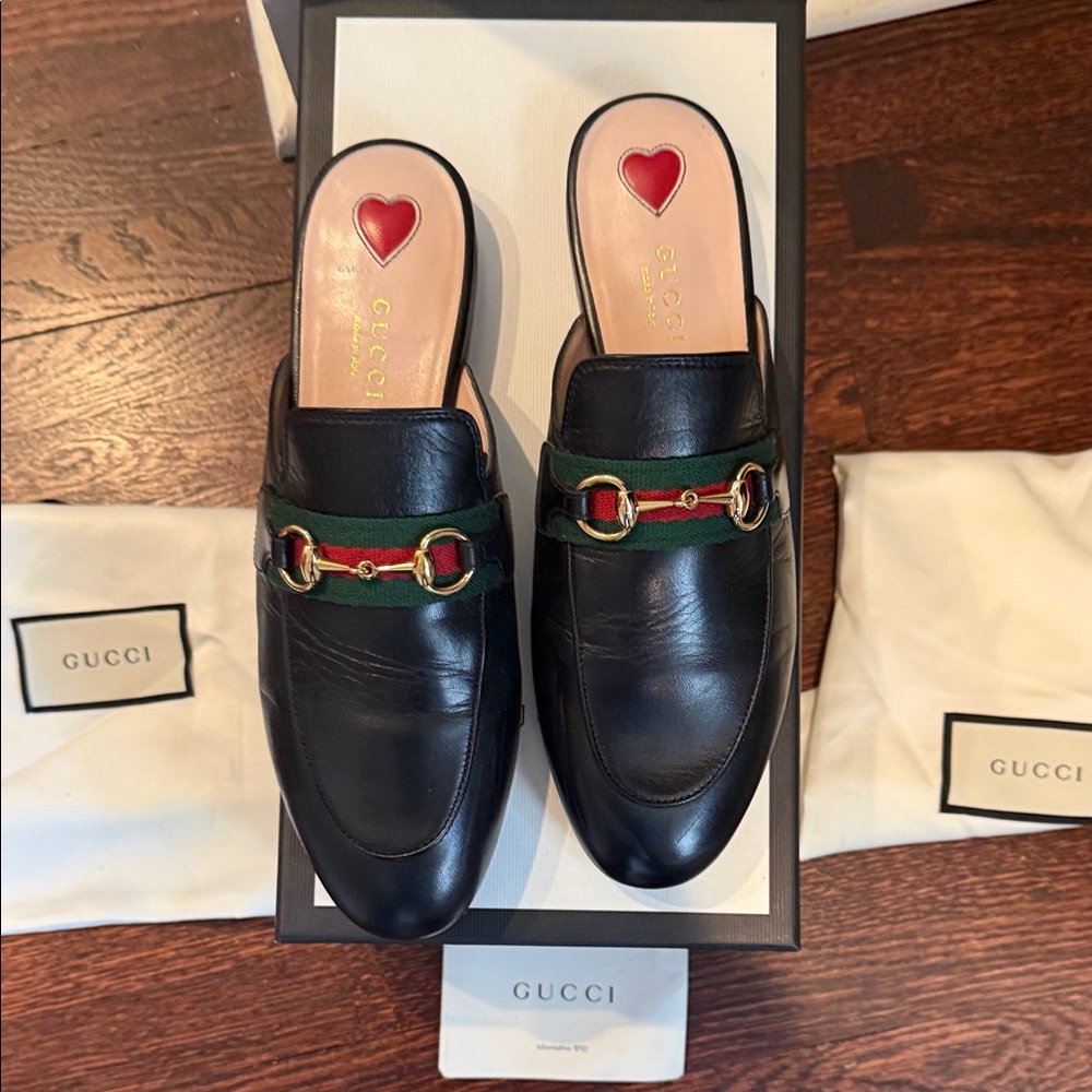 Gucci Princeton Mule Slide New Display Size 7 - Picture 5 of 8